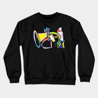 Flugelhornist Crewneck Sweatshirt